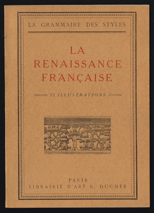 17761 grammaire des styles la renassance francaise.jpg